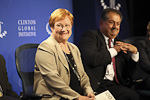 Presidentti Halonen Clinton Global Initiative –tapahtumassa. Copyright © Tasavallan presidentin kanslia 
